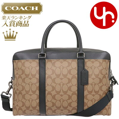 コーチ COACH バッグ ボストンバッグ F78724 タン×ブラック 特別送料無料 シグネチャー PVC レザー トレッカー キャリーオール アウトレット品メンズ レディース ブランド 通販 斜めがけ 旅行 通勤 2020 バレンタイン あす楽