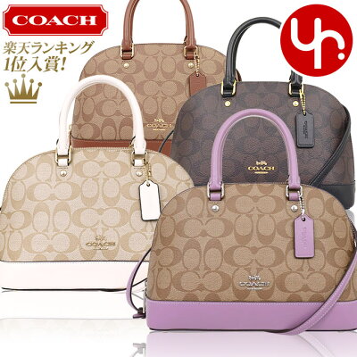 コーチ COACH バッグ ハンドバッグ F27583 特別送料無料 コーチ ラグジュアリー シグネチャー ミニ シエラ サッチェル アウトレット品レディース ブランド 通販 斜めがけ 2020 父の日 あす楽