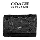 コーチ キーケース（メンズ） コーチ COACH アウトレット メンズ 小物 キーケース F76986 QB/BK(ブラック) シグネチャー