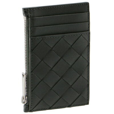 ボッテガヴェネタ/BOTTEGA VENETA パスケース メンズ PORTACARTE DI CREDITO スマートウォレット DARK GREEN 2022年秋冬新作 679802-VCPQ3-3009