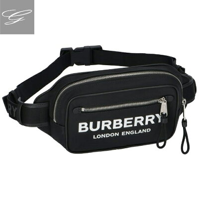 バーバリー/BURBERRY バッグ メンズ WEST PN9 ボディバッグ/ウエストポーチ BLACK 2020年秋冬 8021089【ロゴアイテム】