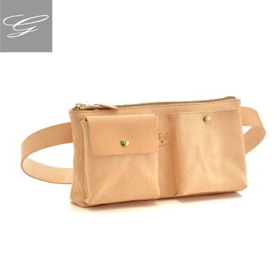 【2019AW SALE】イルビゾンテ ボディバッグ IL BISONTE バッグ メンズ CLASSIC ベルトバッグ NATURALE G0475-P-120