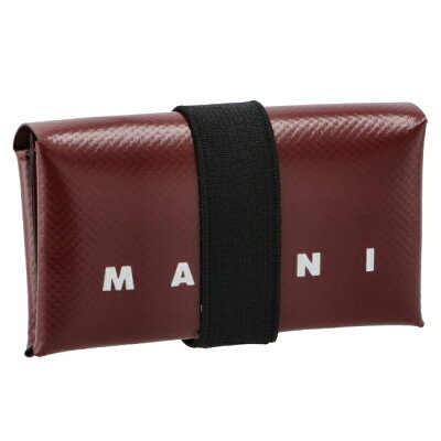 マルニ/MARNI 小銭入れ メンズ ポリエステル コインケース BURGUNDY 2021年秋冬新作 PFMI0007U2-P3572-00R79