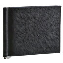 プラダ 財布（メンズ） プラダ/PRADA 財布 メンズ 型押しカーフスキン 二つ折り財布 NERO 2MN077-053-002