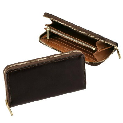 ホワイトハウスコックス/WHITEHOUSE COX 財布 メンズ ブライドルレザー ラウンドファスナー長財布 HAVANA/TAN S2722-SC-0006