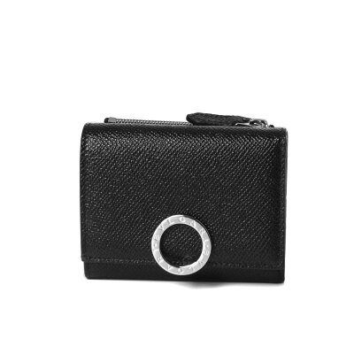 ブルガリ BVLGARI 財布 メンズ 289369 三つ折り財布 BVLGARI BVLGARI MAN ブルガリ ブルガリ マン BLACK/PALLADIUM ブラック