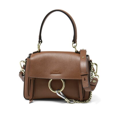 クロエ CHLOE バッグ レディース C18AS140 HGJ 25M ショルダー付 ハンドバッグ ミニ FAYE DAY フェイ デイ TAN ブラウン