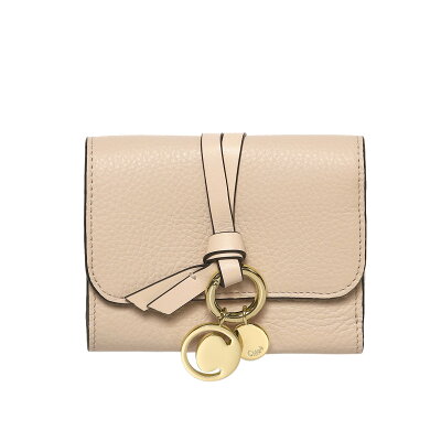 クロエ CHLOE 財布 レディース C17AP945 H9Q 24L 三つ折り財布 ALPHABET アルファベット BLUSH NUDE ベージュ