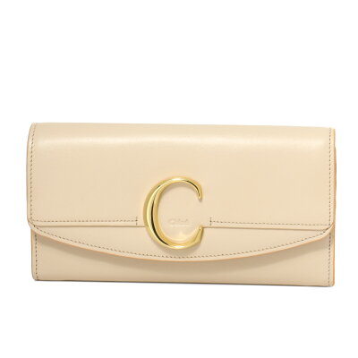 クロエ CHLOE 財布 レディース CHC19SP055 A37 6C0 二つ折り長財布 CHLOE C クロエ シー SOFTY PINK ピンク