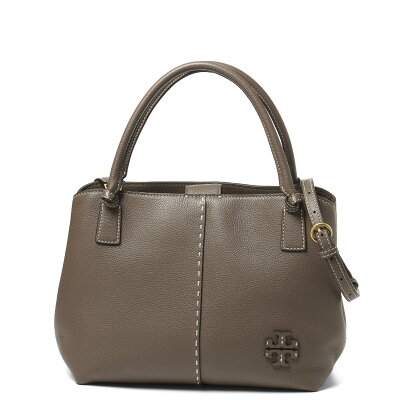 トリー バーチ TORY BURCH バッグ レディース 82222 963 ショルダー付 ハンドバッグ McGRAW マックグロー SILVER MAPLE ブラウン