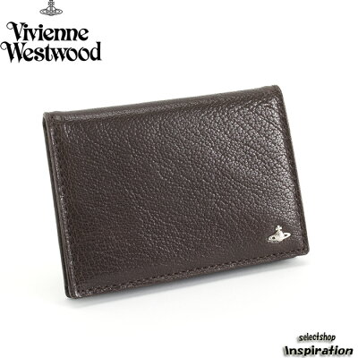 展示品箱なし ヴィヴィアンウエストウッドマン パスケース 定期入れ カードケース 茶系 188 Vivienne Westwood MAN 36381464 メンズ 紳士
