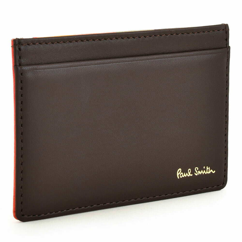 ポールスミス ポールスミス パスケース 定期入れ チョコ Paul Smith psc220-71 メンズ 紳士 ギフト 定番 彼氏 彼女 プレゼント