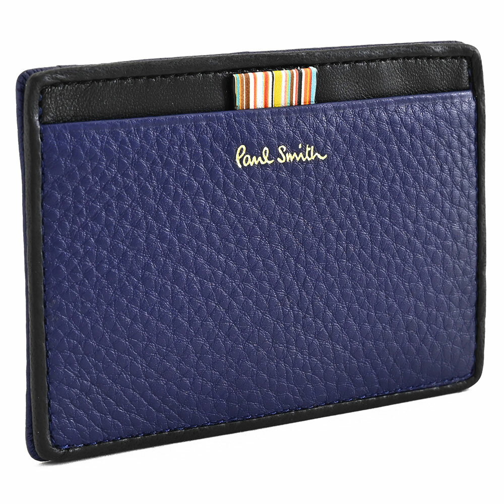 ポールスミス ポールスミス パスケース 定期入れ 紺(ネイビー) Paul Smith psc611-30 メンズ 紳士 ギフト 定番 彼氏 彼女 プレゼント