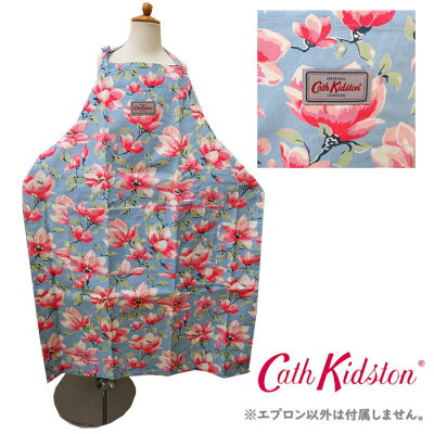 Cath Kidston キャスキッドソン 663588 エプロン マグノリア スカイブルー エプロン ブランド 花柄 母の日 敬老の日 祖母 自家用 実用的 おしゃれ 可愛い 記念 出産祝い クッキング カフェエプロン ギフト プレゼント 誕生日 お祝い 贈り物 ブラックフライデー クリスマス