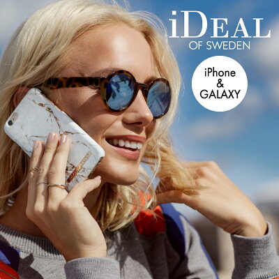 【送料無料】 スマホケース iPhone12 12mini 12Pro 11 11Pro 11ProMax XS X XR XsMax GALAXY S10 ハードケース CARRARA GOLD iDeal Of Sweden スマートフォン おしゃれ ケース カバー iPhoneケース