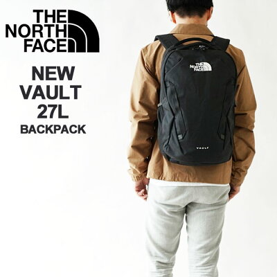 ザ・ノースフェイス リュック メンズ レディース THE NORTH FACE VAULT ヴォルト 27L バックパック デイパック バッグ ロゴ中央デザイン (NF0A3VY2) 2022入荷今季モデル