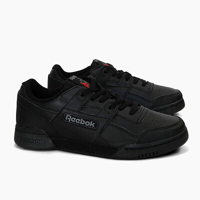 REEBOK CLASSIC リーボック クラシック スニーカー WORKOUT PLUS 2760 BLACK/CHARCOAL フィットネス トレーニング ランニング シューズ レザースニーカー MEN'S