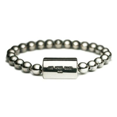 JAM HOME MADE ジャムホームメイド AB型 ボールチェーンブレスレット -NEW TYPE- シルバー 925 silver 人気 6mm ペアブレスレット モチーフ ユニセックス レディース 女性 メタル メンズ 男性 ボリューム プレゼント ギフト血液型 シンプル