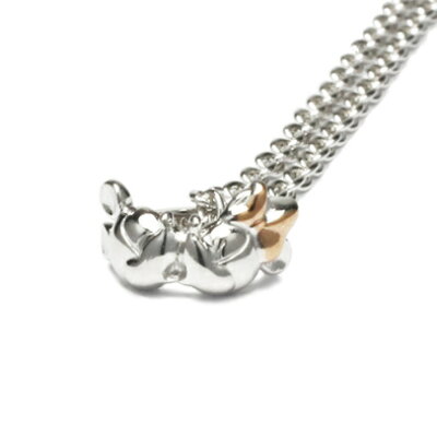 JAM HOME MADE ジャムホームメイド ミッキー&ミニー ”MICKEY & MINNIE” チューネックレス disney ディズニー シルバー 925 silver アクセサリー ジュエリー ペア 記念日 プレゼント ユニセックス 女性 レディース 男性 メンズ キス kiss love