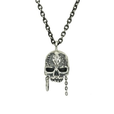 JAM HOME MADE ジャムホームメイド 『パイレーツ・オブ・カリビアン/最後の海賊』 スカルネックレス -SILVER- メンズ ガイコツ ドクロ 人気 ブランド おすすめ ディズニー ダイヤモンド 映画 コラボ
