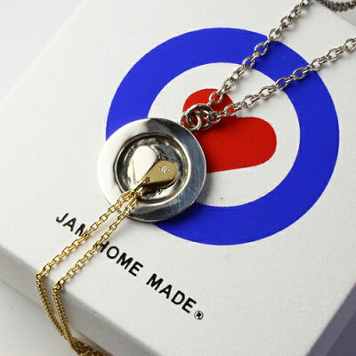 JAM HOME MADE ジャムホームメイド ラブモッズネックレス ペアネックレス ペアペンダント コインネックレス ゴールドネックレス カップル プレゼント 記念 アクセサリー ペア