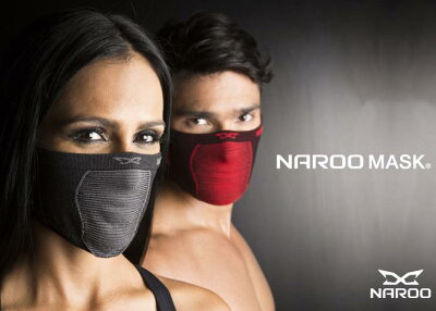 スポーツマスク ランニングマスク フィットネスクラブマスク Naroo Mask X5sスポーツ用 フェイスマスク 日焼け予防 UVカット 暴風、スギ・ヒノキ花粉症 防寒 男女兼用 自転車用 紫外線対策 虫除け 自転車ウエア スポーツマスク