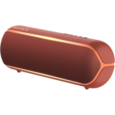 【最大1000円OFF■当店限定クーポン 11/20迄】SRS-XB22-R ソニー 防塵防水対応 Bluetoothスピーカー(レッド) SONY