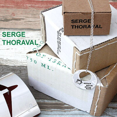 SERGE THORAVAL セルジュトラヴァル 「ESPOIR(希望)」ネックレス(M8) シルバー | アクセサリー ペンダント チェーン シルバー925 カジュアル シンプル ペア お揃い プレゼント 人気 定番 メンズ レディース クリスマス あす楽