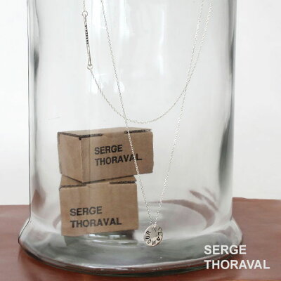 【 送料無料 】SERGE THORAVAL セルジュトラヴァル 「愛 いつも(L’amour Toujours)」(p75) 2連シルバーネックレス | アクセサリー ネックレス ペンダント シルバー レディース おしゃれ かわいい 贈り物 プレゼント クリスマス クリスマスプレゼント Xmas【 あす楽 】
