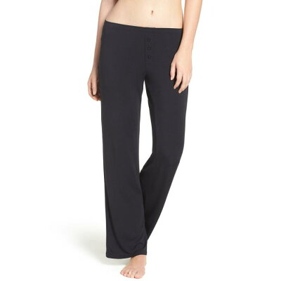 ピーチジョン サルベージ ジャージ パジャマ パンツ 黒 ブラック ボトムス レディースファッション 【 BLACK PJ SALVAGE JERSEY PAJAMA PANTS 】
