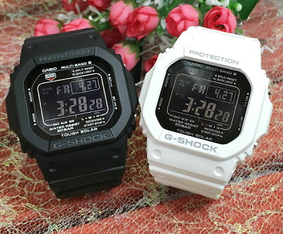恋人たちのGショック ペアウオッチ G-SHOCK ペア腕時計 GSHOCK ジーショック カシオ 男女兼用 GW-M5610-1BJF GW-M5610MD-7JF デジタル 電波 ソーラー プレゼント ギフト ラッピング無料 メッセージカード g-shock