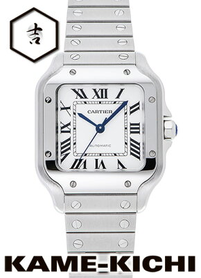 カルティエ サントス ドゥ カルティエ MM Ref.WSSA0010 新品 シルバー (CARTIER Santos De Cartier MM)【楽ギフ_包装】