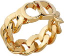 クリスチャンディオール 指輪 Christian Diorクリスチャンディオール 指輪CDロゴチェーンリング ゴールドメタルバンド D300GDDANSEUSEETOLIEMETALBANDRING