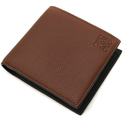 LOEWE【ロエベ】 C660302X02 バイフォールドウォレット メンズ 二つ折り財布 レザー ブラウン系 未使用展示品 A21-5598 質屋 かんてい局茜部店