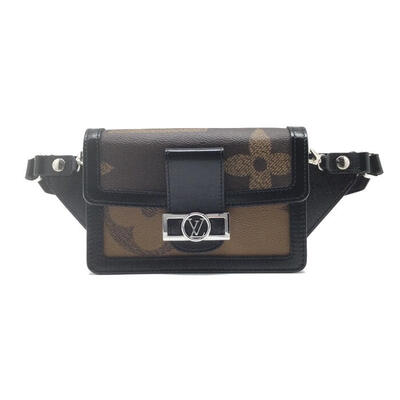 ウエストバッグ LOUIS VUITTON　ルイヴィトン　M67696　バムバッグ・ドーフィーヌ　ウエストバッグ【AA1179】 モノグラム ジャイアント×モノグラム ジャイアント リバース×レザー 【 USED-A 】 ng3100653927400011　送料無料　かんてい局名護店