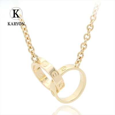 【ギフト品質】【SPECIAL梱包】カルティエ/Cartier ベビーラブネックレス K18YG 750 イエローゴールド レディース B7212400