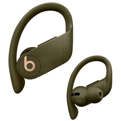 完全ワイヤレスイヤフォン Bluetoothイヤホン Beats by Dr. Dre Powerbeats Pro 耐汗/防沫仕様 9h連続再生 イヤーフック付 モス MV712PA/A ◆宅
