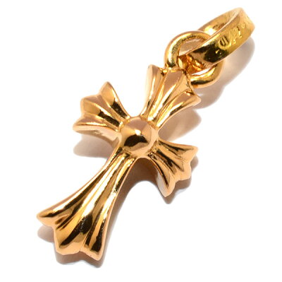CHROME HEARTS(クロムハーツ) CH CROSS BABY FAT 22K CHARM l chromehearts 正規品 送料無料 誕生日 プレゼント ギフト レディース メンズ アクセサリー シルバー 925 ネックレス ペア 芸能人 愛用