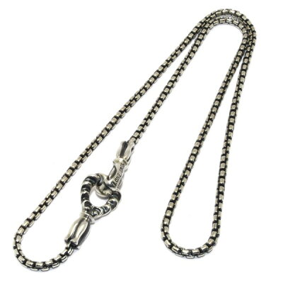 LONE ONES(ロンワンズ)MF Hook M 2.2mm BOX MFNH-0002M l lone ones 正規品 送料無料 誕生日 プレゼント ギフト レディース メンズ アクセサリー シルバー 925 ペンダント チェーン ペア ロンワンズ 芸能人 愛用