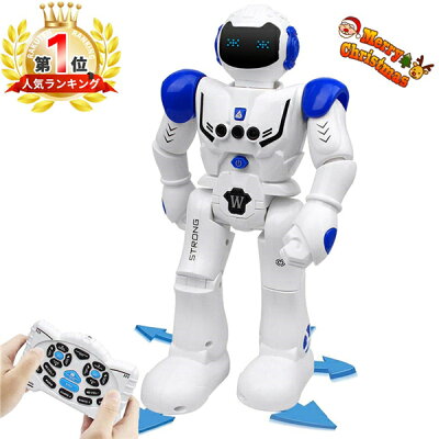 ポイント5倍 電動ロボット おもちゃ ロボットイン ロボットおもちゃ プログラム可能 ジェスチャ制御 リモコン コントロール 多機能ロボット 歩く 滑走 音楽 ダンス 人型ロボット 電子玩具 USB充電式 クリスマスプレゼント ギフト 男の子 ラジコンロボット