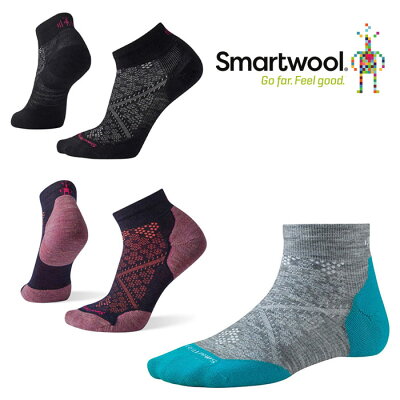 スマートウール W's PhDランライトエリートローカット SW70509 レディース/女性用 Women's PhD Run Light Elite Low Cut Socks