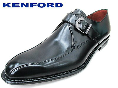 送料無料!【2足選んで何と!¥17800(税込 】【KB49AJ REGAL KENFORD リーガル ケンフォード 】【BLACK 黒 ブラック】牛革 スワールモンク 3E 幅広 日本製メンズ ビジネスシューズ 靴