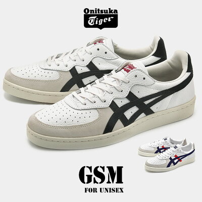 【ファイナルセール中】 オニツカタイガー ONITSUKA TIGER GSM スニーカー メンズ レディース ローカット シューズ 靴 レザー 革 ホワイト 白 D5K2Y 0190 100