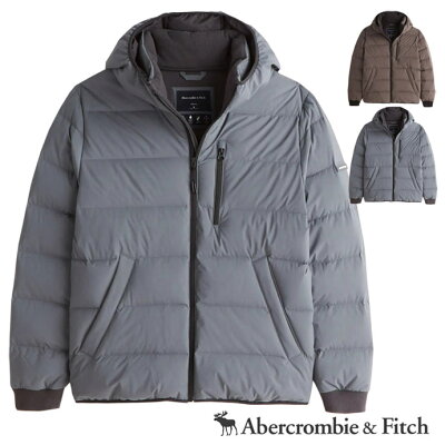 アバクロ Abercrombie&Fitch アバクロンビー&フィッチ ライトウェイト フーデッドダウンジャケット Down Lightweight Hooded Puffer 2色 ブルー他 送料無料