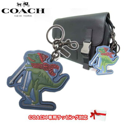 【1000円OFF 8/11 01:59迄】コーチ キーホルダー キーリング メンズ COACH 79763 BKE1L レキシー スキー レザー バッグ チャーム 送料無料【ギフト】【メール便対応(ネコポス)】