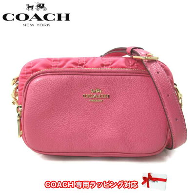 【1000円OFF 11/27 01:59迄】コーチ ショルダーバッグ レディース COACH C4095 IMNOG キルティング調 ナイロン コート クロスボディー 斜め掛け アウトレット 送料無料 【ギフト】