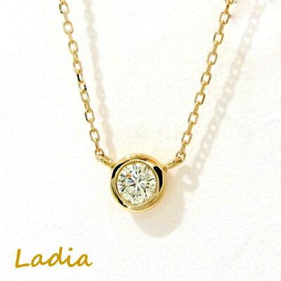 ダイヤモンド ネックレス 0.1ct K18 天然 ダイヤ 一粒 一粒ダイヤ ペンダント 18金 イエローゴールド スキンジュエリー フクリン ベゼル ファーストダイヤ カジュアル シンプル プレゼント 人気 女性 ギフト 誕生日 お祝い 普段使い 華奢 キレイめ 大人 おしゃれ 可愛い