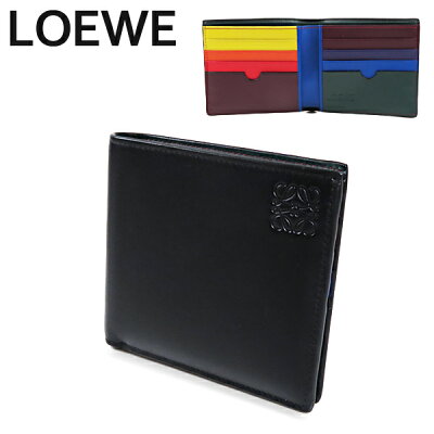 LOEWE ロエベ RAINBOW BIFOLD WALLET レインボー ビフォルド 二つ折り財布 コンパクト財布 ロゴ メンズ 12430S302 9991 Mluti
