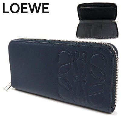 【最大1500円OFFクーポン配布中 6/27迄】LOEWE ロエベ Open Wallet オープン ウォレット ラウンドファスナー 長財布 ロゴ メンズ C500U46X01 5440