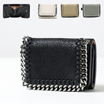 【最大2000円OFFクーポン配布中 12/12迄】STELLA McCARTNEY ステラマッカートニー Mini Wallet Falabell レディース 三つ折り 財布 ファラベラ ラウンドファスナー〔521371W9132〕